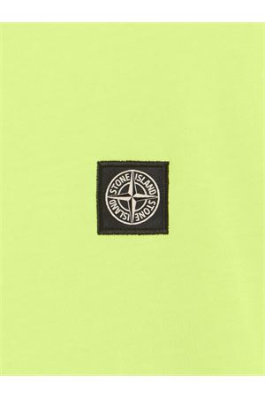 T-shirt in lightweight lime green cotton jersey STONE ISLAND KIDS | L1S162100002S0047V005F